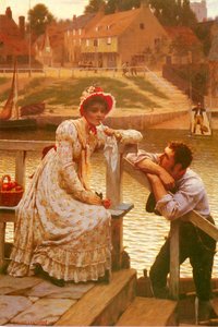 Cortejo de Edmund Leighton